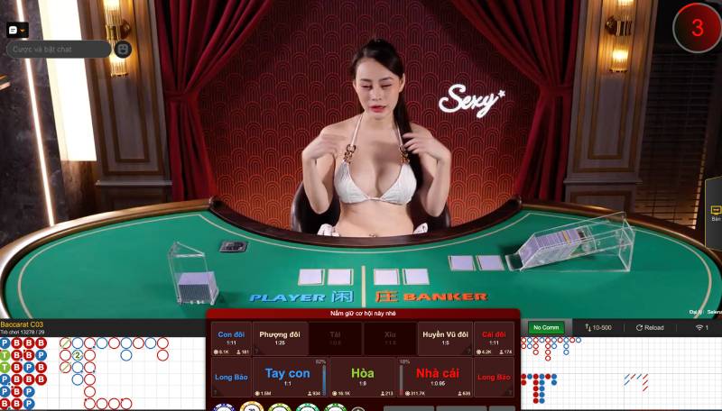 Giao diện King88 live casino có gì?