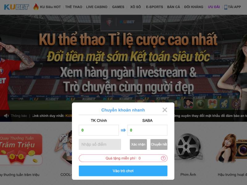 Hướng dẫn chi tiết cách đặt cược Kubet bóng đá